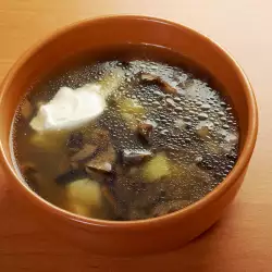 Руска гъбена супа