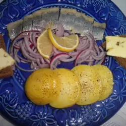 Сельодка с варени картофи