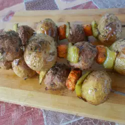 Пресни картофи с моркови