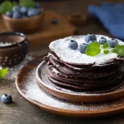 Домашни шоколадови палачинки за 15 минути