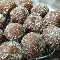Шоколадови топчета от бисквити