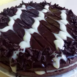 Шоколадова торта с крем Брюле
