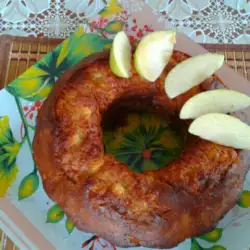Десерт с ябълки и масло