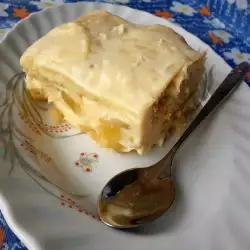Торта с кайсии без яйца