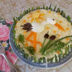 Солена торта с царевица