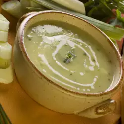 Крем супа от моркови със зелен лук