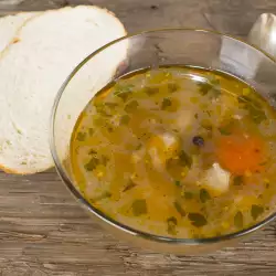 Супа от смляно агнешко с лук