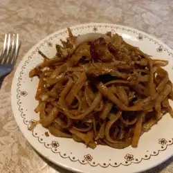 Спагети по китайски на фурна