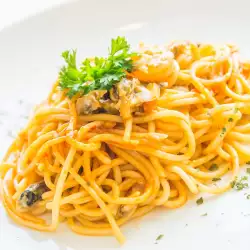 Спагети със спагети без месо