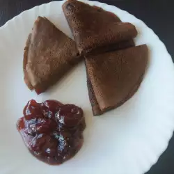 Палачинки с нишесте и черен шоколад