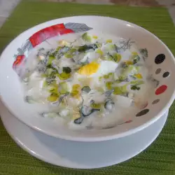 Млечна супа със зехтин