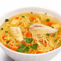 Пилешка супа с фиде