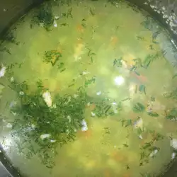 Супа със сьомга и киноа