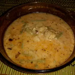 Супа от зелен фасул от буркан