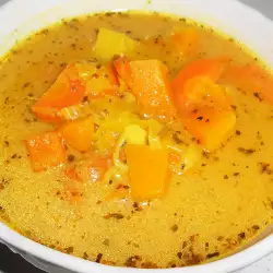 Супа с тиква и моркови