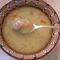 Супа с кайма и галета