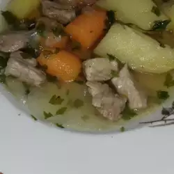 Свинска супа с чубрица