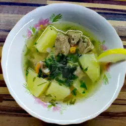 Класическа телешка супа