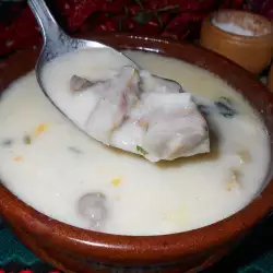 Гъста телешка супа с фиде