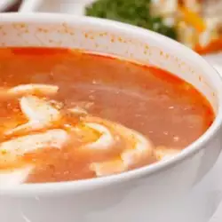 Зимна супа с домати