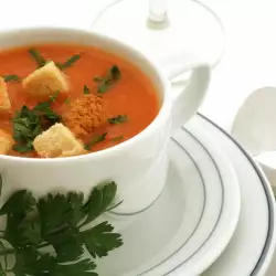 Супа от извара и доматен сок