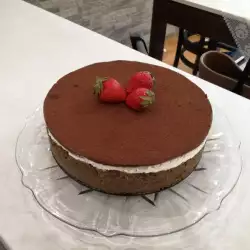 Бисквитена торта с маскарпоне и шоколад