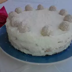 Торта с пудра захар без яйца