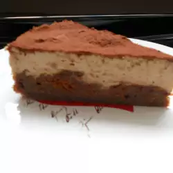 Безглутенова шоколадова торта с кафе-мус