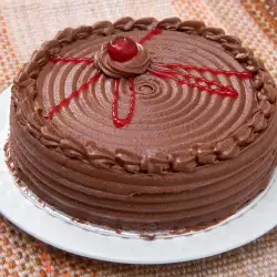 Торта гараш с шоколад