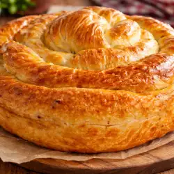 Пухкав тутманик с масло и сирене - класика в кухнята