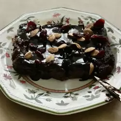 Шоколадов десерт с боровинки