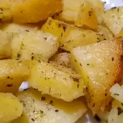Задушени картофи с горчица