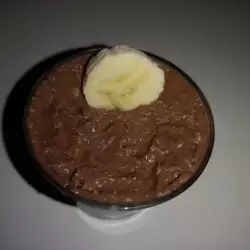 Бананов крем с какао