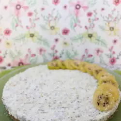 Здравословна лимонова торта с блат от кашу