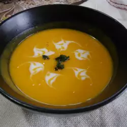 Здравословна тиквена крем супа