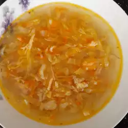 Бистра зелева супа