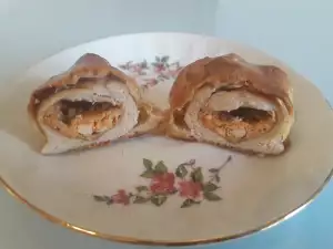 Вкусни пилешки байганети с кашкавал