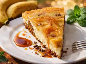 Бананов сладкиш с крем като от сладкарница