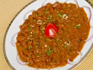 Вегетарианско къри с червен боб (Rajma)