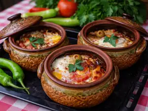 Гювечета на фурна - вкусна вечеря за 30 минути