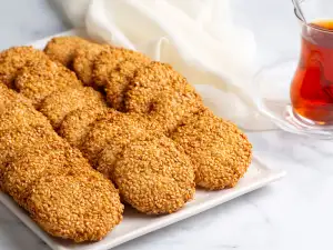 Ронливи сусамени бисквити