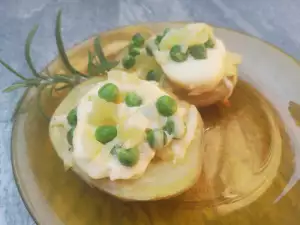 Пълнени картофи без месо