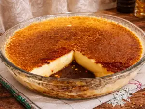 Най-лесният крем карамел в тава