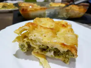 Лазаня с 4 сирена и броколи