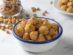 Турски сладки от нахут - Леблеби курабии