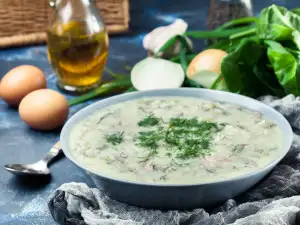 Гръцка великденска чорба - Магерица