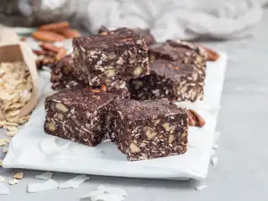 Палео шоколадови енергийни барчета