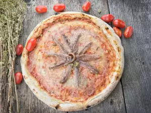 Картофена пица с аншоа