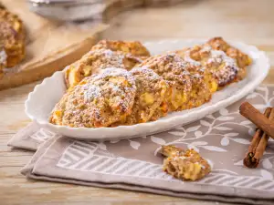 Диетични ябълкови бисквити без захар