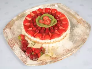 Шарлота с ягоди